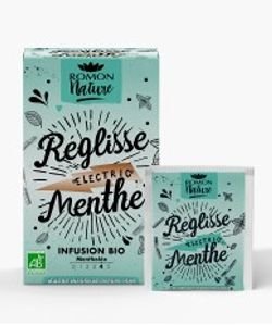 Réglisse Menthe BIO, 16 infusettes